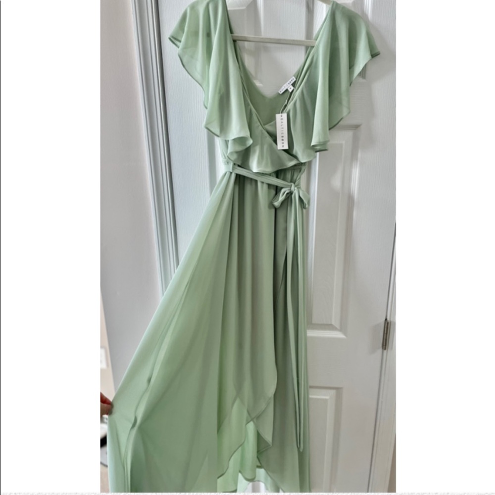 Baltic Born Katya Dress in Sage - Size Small - NWT